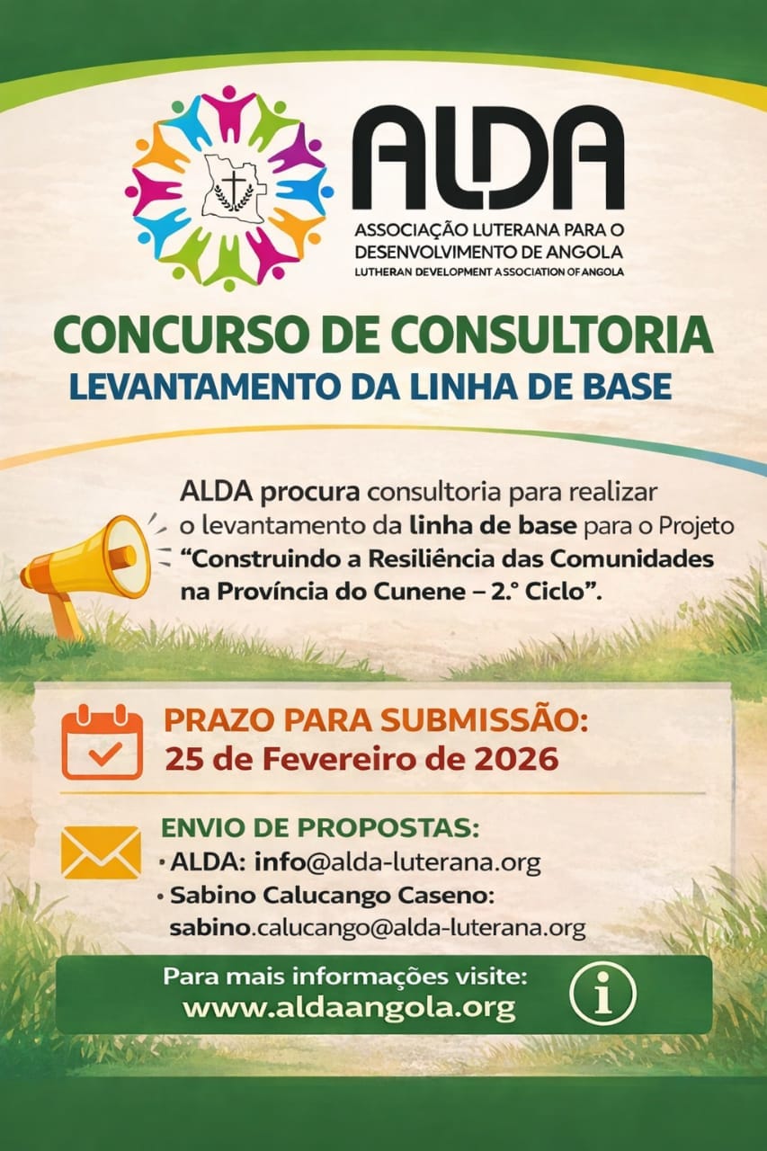 📢 COMUNICADO OFICIAL CONCURSO DE CONSULTORIA – LEVANTAMENTO DA LINHA DE BASE