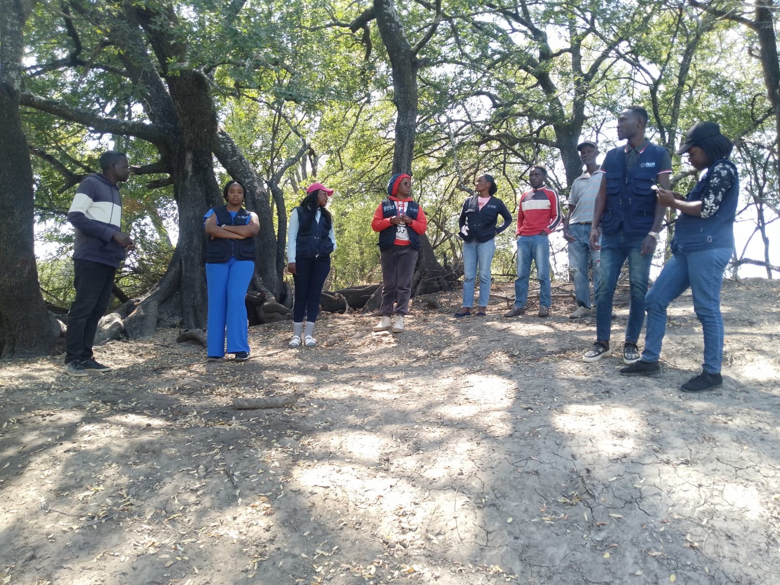 Membros do Comité de Gestão da ALDA intensificam a monitoria e o acompanhamento das atividades de projetos de resiliência climática na província do Cunene.